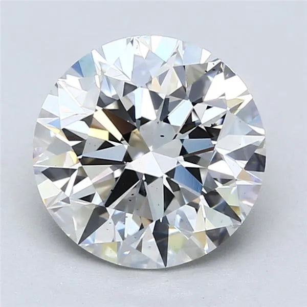 3.00ct Round Lab Grown Diamond (Colour E, Clarity SI1, Cut EX, GIA Certified)