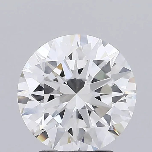 3.00ct Round Lab Grown Diamond (Colour G, Clarity VVS2, Cut EX, IGI Certified)