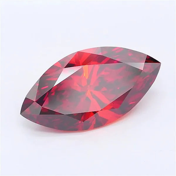 3.01ct Marquise Lab Grown Diamond (Colour Fancy Deep Orange, Clarity VS2, IGI Certified)