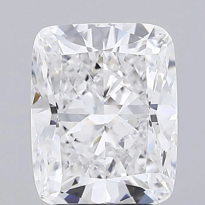 3.02ct Cushion brilliant Lab Grown Diamond (Colour D, Clarity VVS2, IGI Certified)