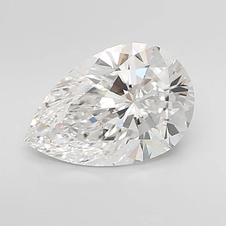 3.02ct Pear Lab Grown Diamond (Colour E, Clarity VVS2, IGI Certified)