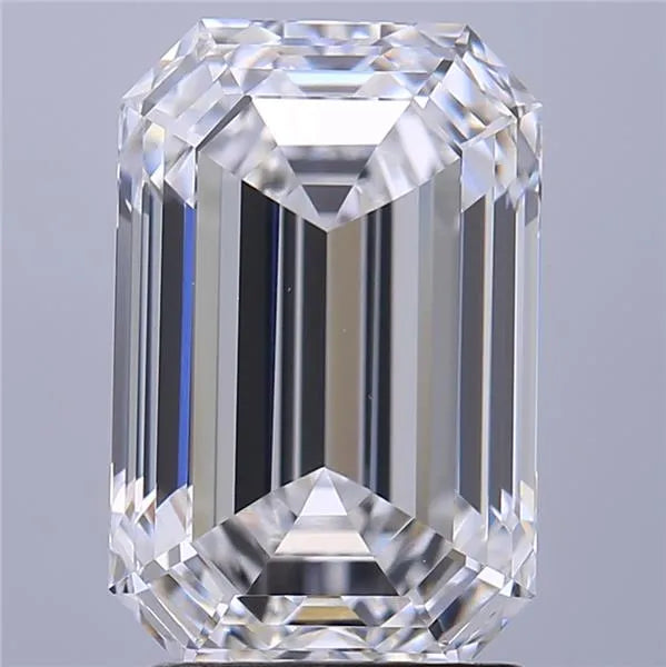 3.03ct Emerald Lab Grown Diamond (Colour D, Clarity VVS1, IGI Certified)