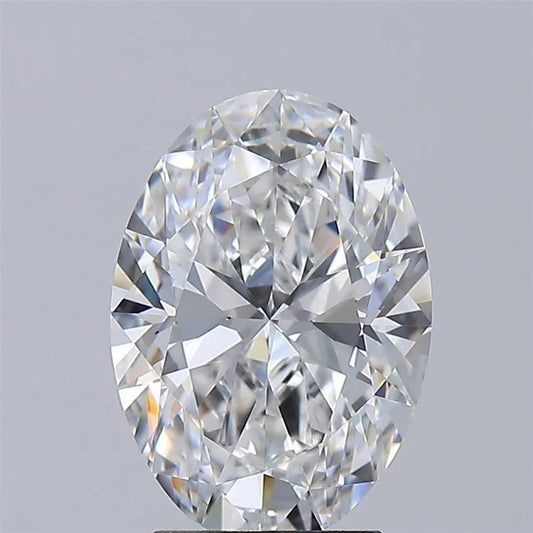 3.03ct Oval Lab Grown Diamond (Colour D, Clarity VVS2, IGI Certified)