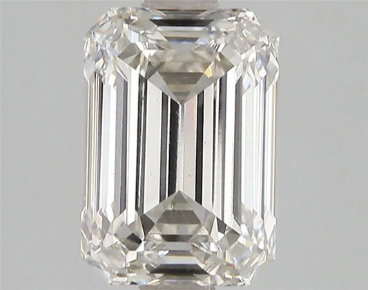 3.06ct Emerald Lab Grown Diamond (Colour H, Clarity VS1, IGI Certified)