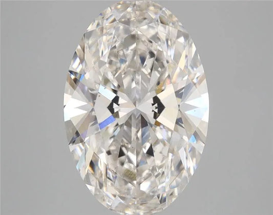 3.06ct Oval Lab Grown Diamond (Colour G, Clarity VS2, IGI Certified)