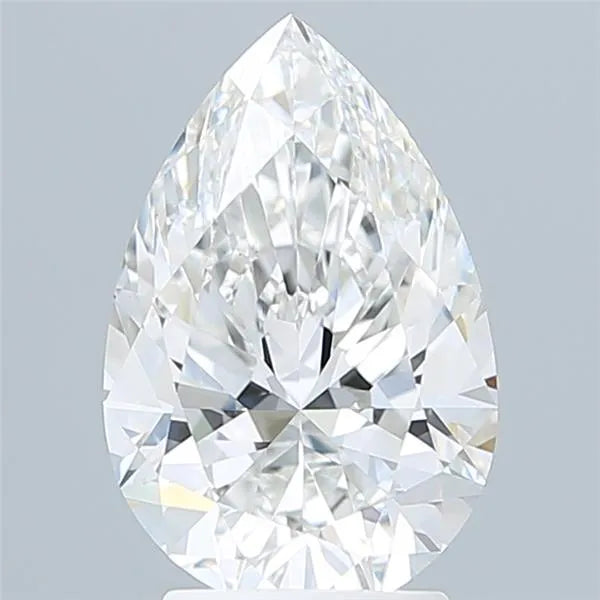 3.06ct Pear Lab Grown Diamond (Colour E, Clarity VVS2, IGI Certified)