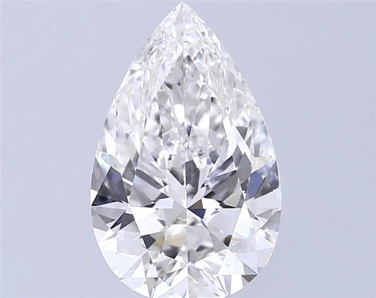 3.07ct Pear Lab Grown Diamond (Colour F, Clarity VVS2, IGI Certified)