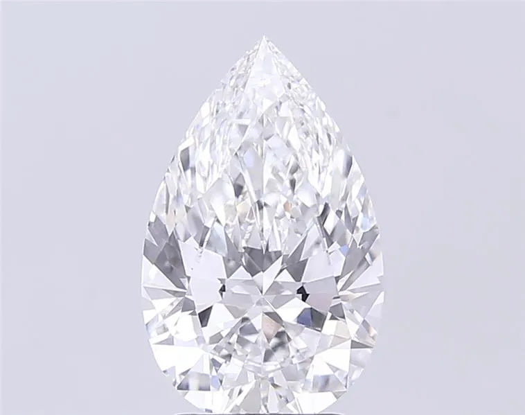 3.08ct Pear Lab Grown Diamond (Colour F, Clarity VVS2, IGI Certified)