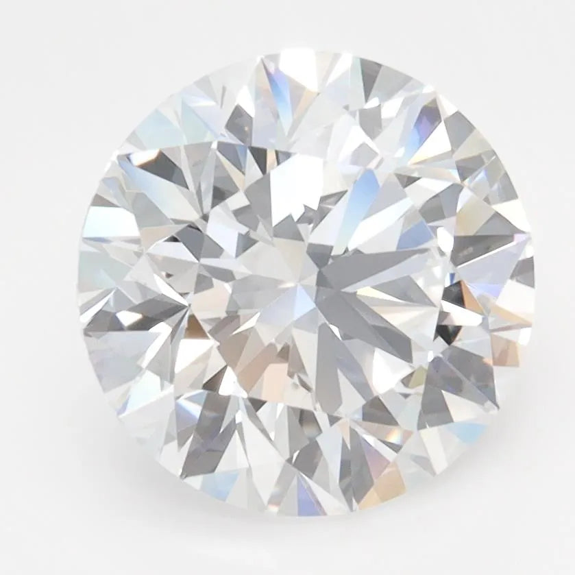 3.10ct Round Lab Grown Diamond (Colour D, Clarity IF, Cut ID, IGI Certified)