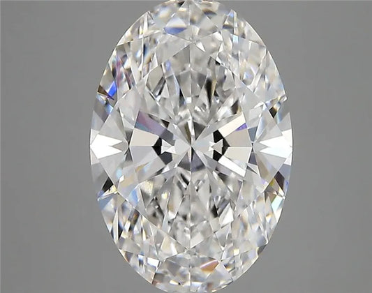 3.12ct Oval Lab Grown Diamond (Colour E, Clarity VVS2, IGI Certified)
