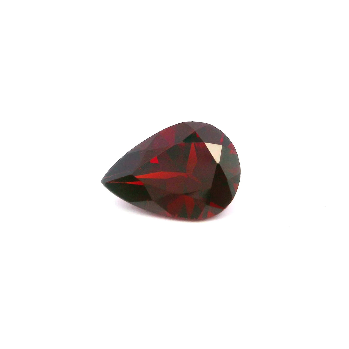 3.12ct Pear Natural Garnet (Colour Red, Clarity Eye Clean, Cut Faceted)