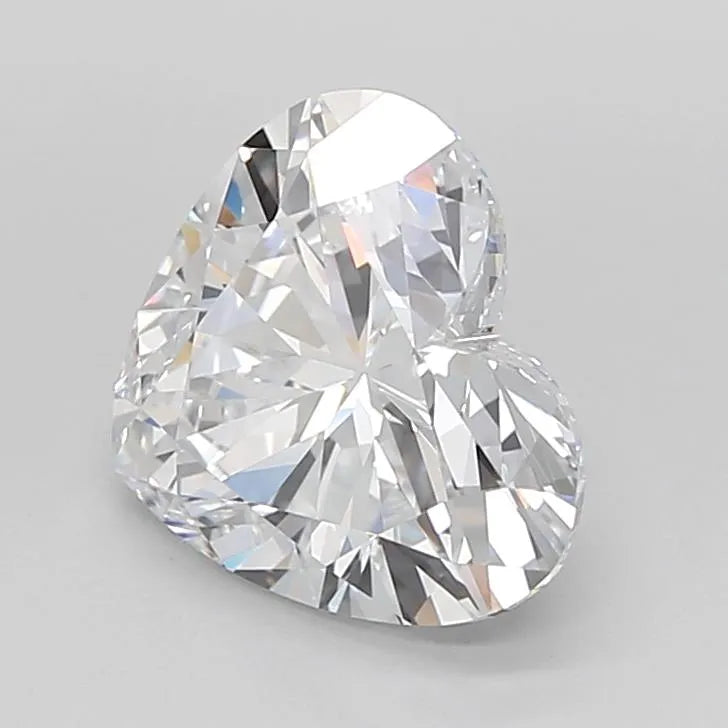 3.23ct Heart Lab Grown Diamond (Colour D, Clarity IF, IGI Certified)