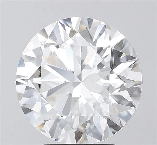 3.30ct Round Lab Grown Diamond (Colour F, Clarity VVS2, Cut ID, IGI Certified)