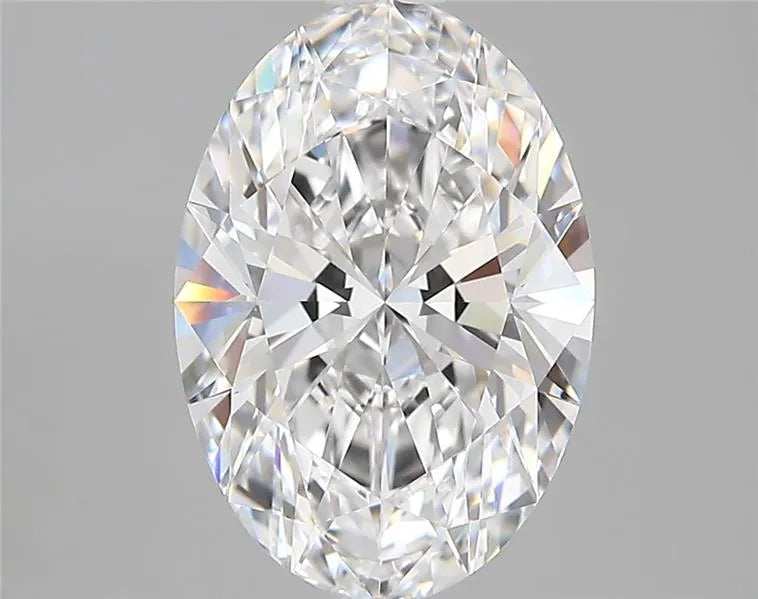 3.33ct Oval Lab Grown Diamond (Colour D, Clarity FL, IGI Certified)
