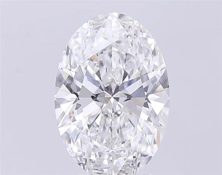 3.45ct Oval Lab Grown Diamond (Colour E, Clarity VVS2, IGI Certified)