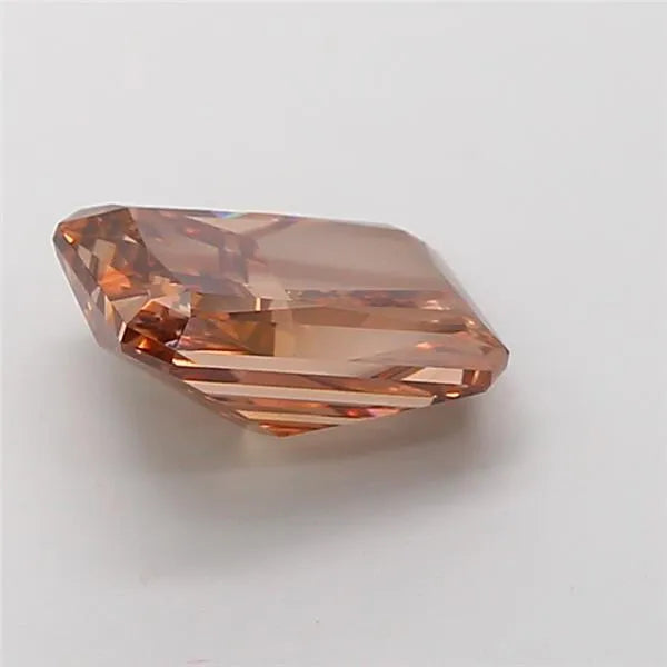 3.52ct Radiant Lab Grown Diamond (Colour Fancy Brown, Clarity VS1, IGI Certified)