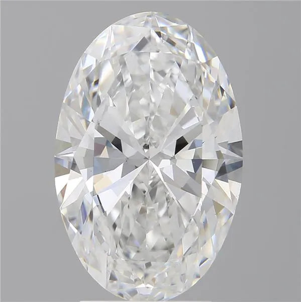 3.55ct Oval Lab Grown Diamond (Colour E, Clarity VS1, IGI Certified)