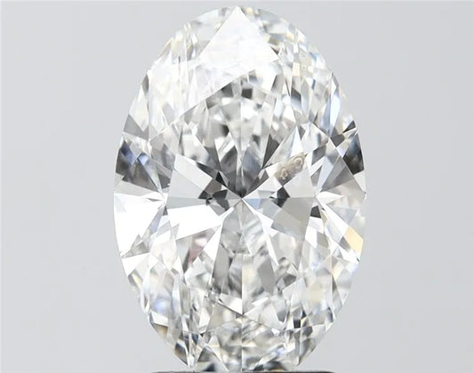 3.57ct Oval Lab Grown Diamond (Colour E, Clarity VS1, IGI Certified)