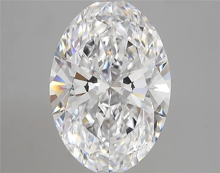 3.61ct Oval Lab Grown Diamond (Colour D, Clarity VVS2, IGI Certified)