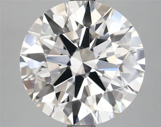 3.81ct Round Lab Grown Diamond (Colour E, Clarity VVS2, Cut ID, IGI Certified)