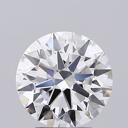 Lab-Grown Round Diamond - 2.96 Carats, E Color, VS1 Clarity - Certified by IGI - Report Number: LG702517536