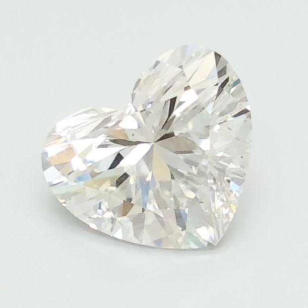 Lab-Grown Heart Diamond - 0.98 Carats, E Color, VS1 Clarity - Certified by IGI - Report Number: LG691504291