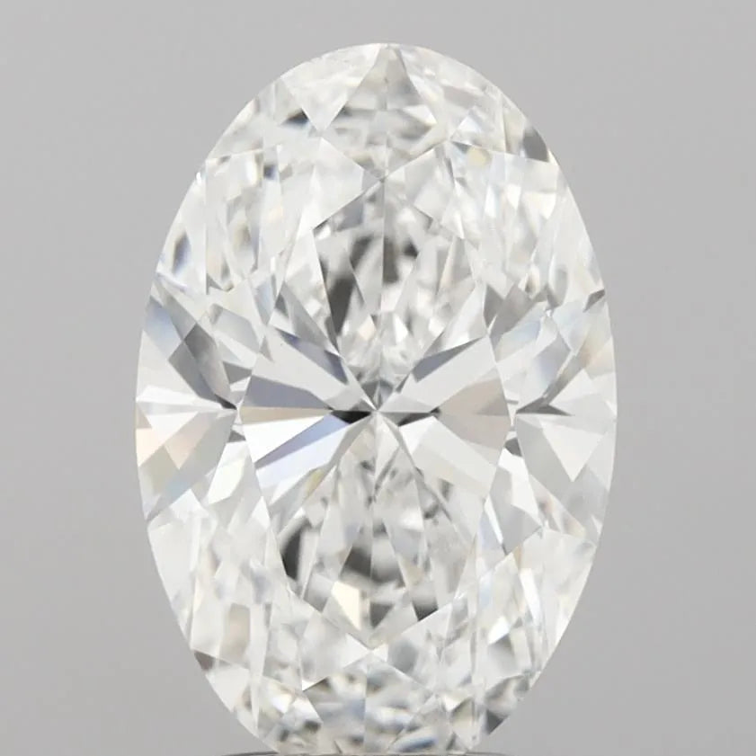 2.51ct Oval Lab Grown Diamond (Colour E, Clarity VS1, IGI Certified)