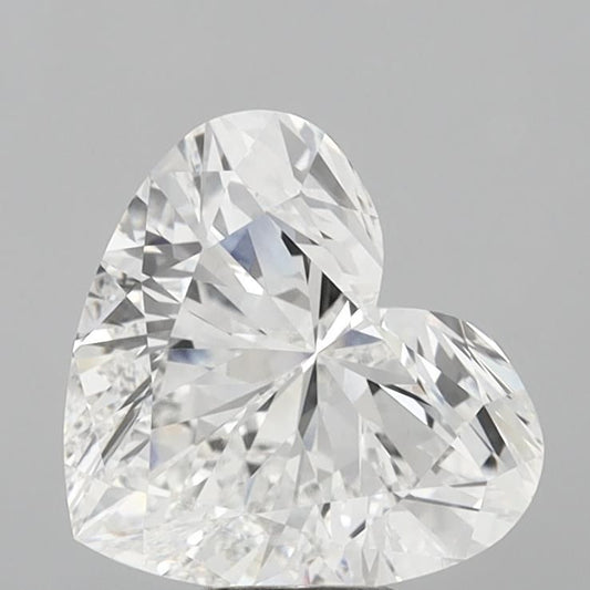 Lab-Grown Heart Diamond - 7.04 Carats, E Color, VS1 Clarity - Certified by IGI - Report Number: LG704577265