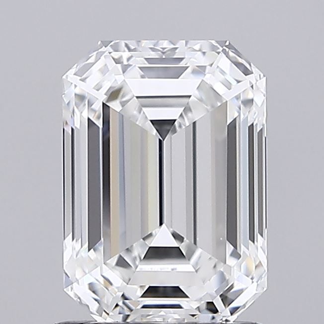 Lab-Grown Emerald Diamond - 1.5 Carats, E Color, VVS2 Clarity - Certified by IGI - Report Number: LG677571118