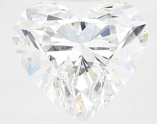 Lab-Grown Heart Diamond - 6.25 Carats, F Color, VS2 Clarity - Certified by IGI - Report Number: LG617447978
