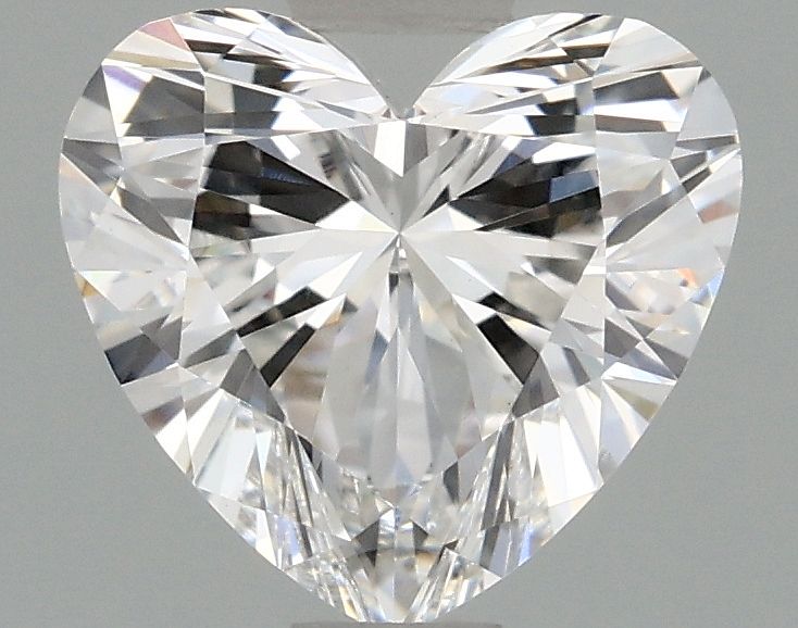 Lab-Grown Heart Diamond - 0.96 Carats, E Color, VVS2 Clarity - Certified by IGI - Report Number: LG685574517