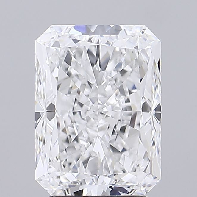 Lab-Grown Radiant Diamond - 3.55 Carats, D Color, VVS2 Clarity - Certified by IGI - Report Number: LG668444009