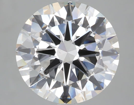 Lab-Grown Round Diamond - 4.0 Carats, F Color, VS2 Clarity - Certified by IGI - Report Number: LG685575383
