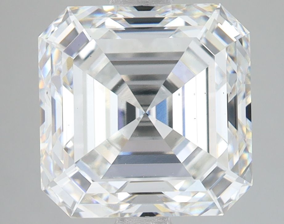 Lab-Grown Asscher Diamond - 5.09 Carats, F Color, VS2 Clarity - Certified by IGI - Report Number: LG715503397