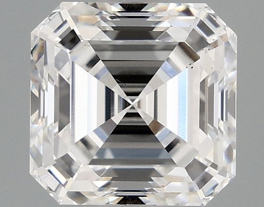 Lab-Grown Asscher Diamond - 1.59 Carats, E Color, VS2 Clarity - Certified by IGI - Report Number: LG680540727
