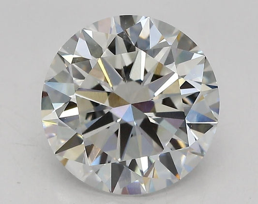 Lab-Grown Round Diamond - 3.0 Carats, E Color, VVS2 Clarity - Certified by IGI - Report Number: LG681577188
