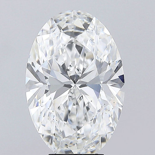Lab-Grown Oval Diamond - 7.04 Carats, E Color, VS2 Clarity - Certified by IGI - Report Number: LG712554212