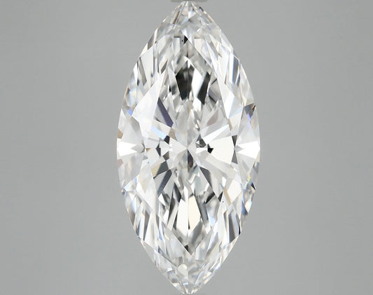 Lab-Grown Marquise Diamond - 4.51 Carats, E Color, VS1 Clarity - Certified by IGI - Report Number: LG689592083