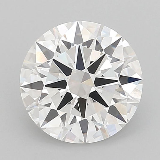 Lab-Grown Round Diamond - 3.51 Carats, F Color, VVS2 Clarity - Certified by IGI - Report Number: LG685534645