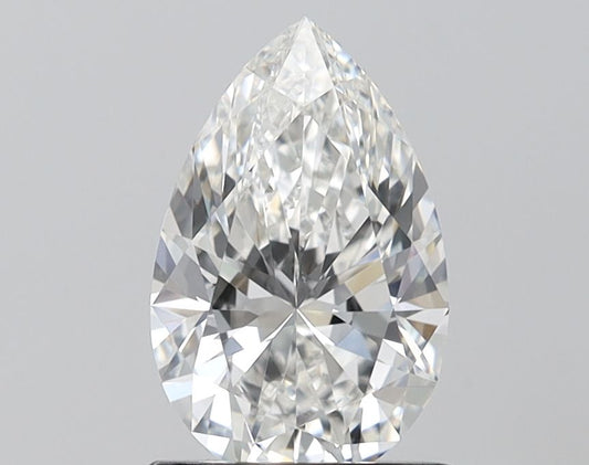 Lab-Grown Pear Diamond - 1.51 Carats, F Color, VVS2 Clarity - Certified by IGI - Report Number: LG681509013