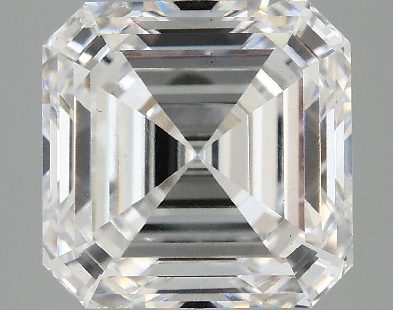 Lab-Grown Asscher Diamond - 3.02 Carats, D Color, VS2 Clarity - Certified by IGI - Report Number: LG677582242