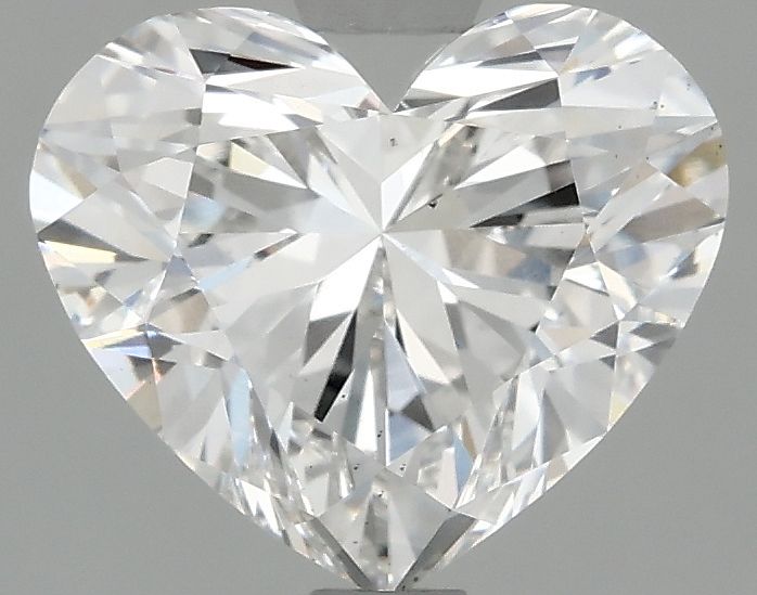 Lab-Grown Heart Diamond - 2.57 Carats, F Color, VS2 Clarity - Certified by IGI - Report Number: LG694502185