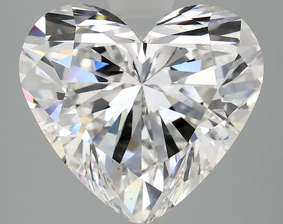 Lab-Grown Heart Diamond - 4.94 Carats, F Color, VS1 Clarity - Certified by IGI - Report Number: LG707522867