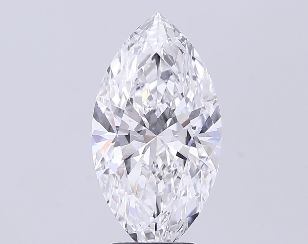 Lab-Grown Marquise Diamond - 3.52 Carats, E Color, VS1 Clarity - Certified by IGI - Report Number: LG712575137