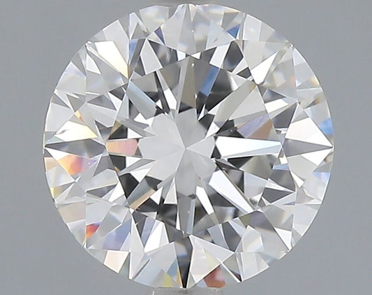 Lab-Grown Round Diamond - 2.0 Carats, E Color, VS2 Clarity - Certified by IGI - Report Number: LG685597806