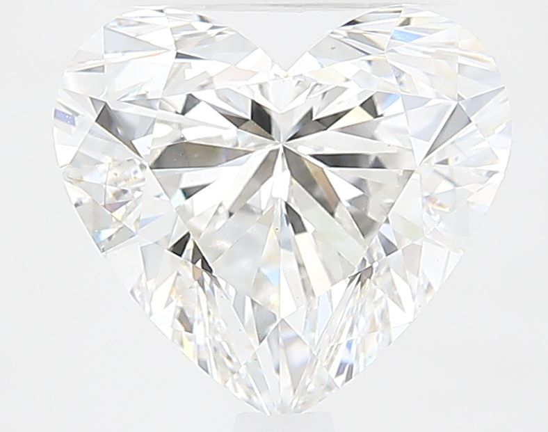 Lab-Grown Heart Diamond - 3.01 Carats, F Color, VS2 Clarity - Certified by IGI - Report Number: LG607387608