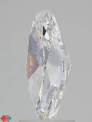 3.00ct Oval Lab Grown Diamond (Colour D, Clarity VVS2, IGI Certified)