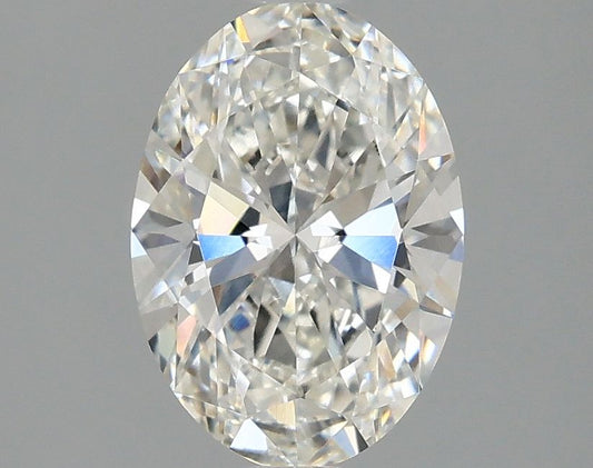 Lab-Grown Oval Diamond - 1.48 Carats, F Color, VVS2 Clarity - Certified by IGI - Report Number: LG649487684