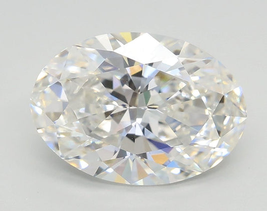 Lab-Grown Oval Diamond - 2.58 Carats, F Color, VVS2 Clarity - Certified by GIA - Report Number: 2507738460