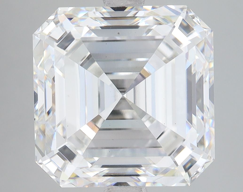 Lab-Grown Asscher Diamond - 7.08 Carats, F Color, VS1 Clarity - Certified by IGI - Report Number: LG707520164
